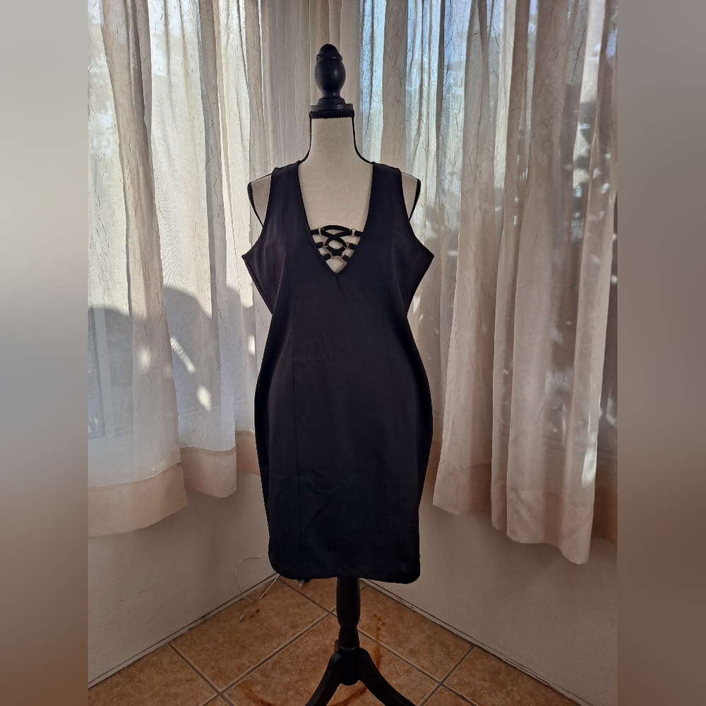 Nicki Minaj Black Sleeveless Dress. Size Large, never worn.